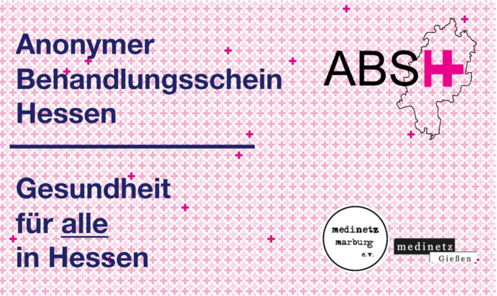 Forderung zur Einführung des Anonymen Behandlungsscheins und Clearingstellen in Hessen
